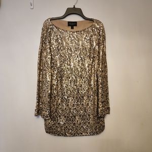 St John sequin top